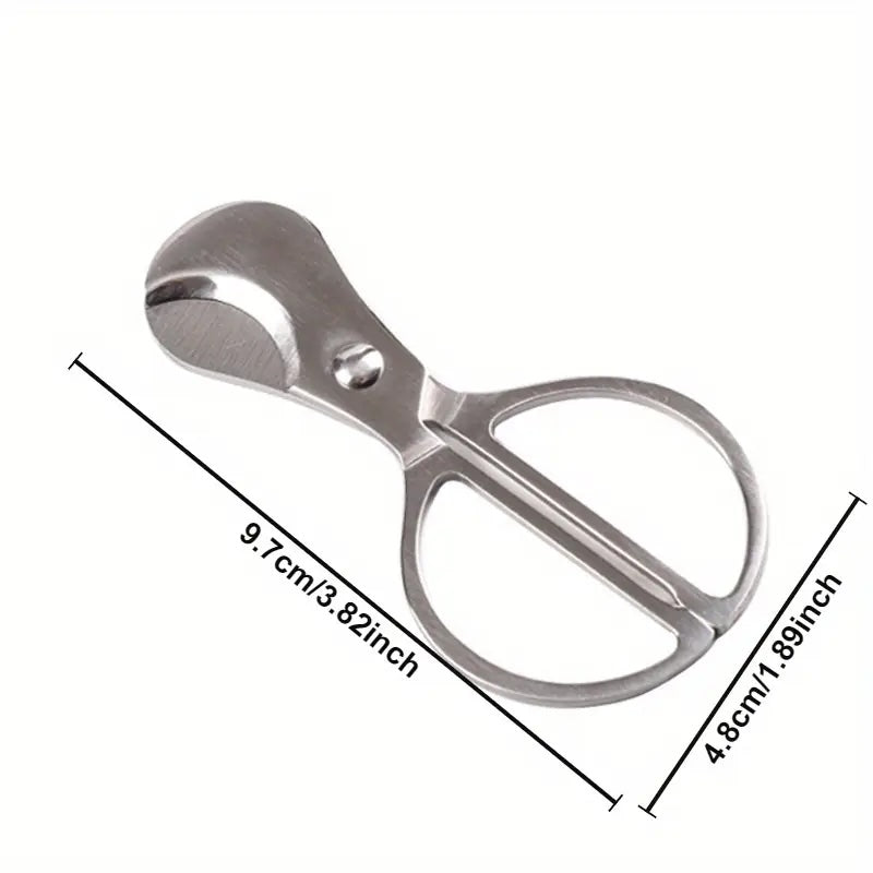 Stainless steel cigar cutter