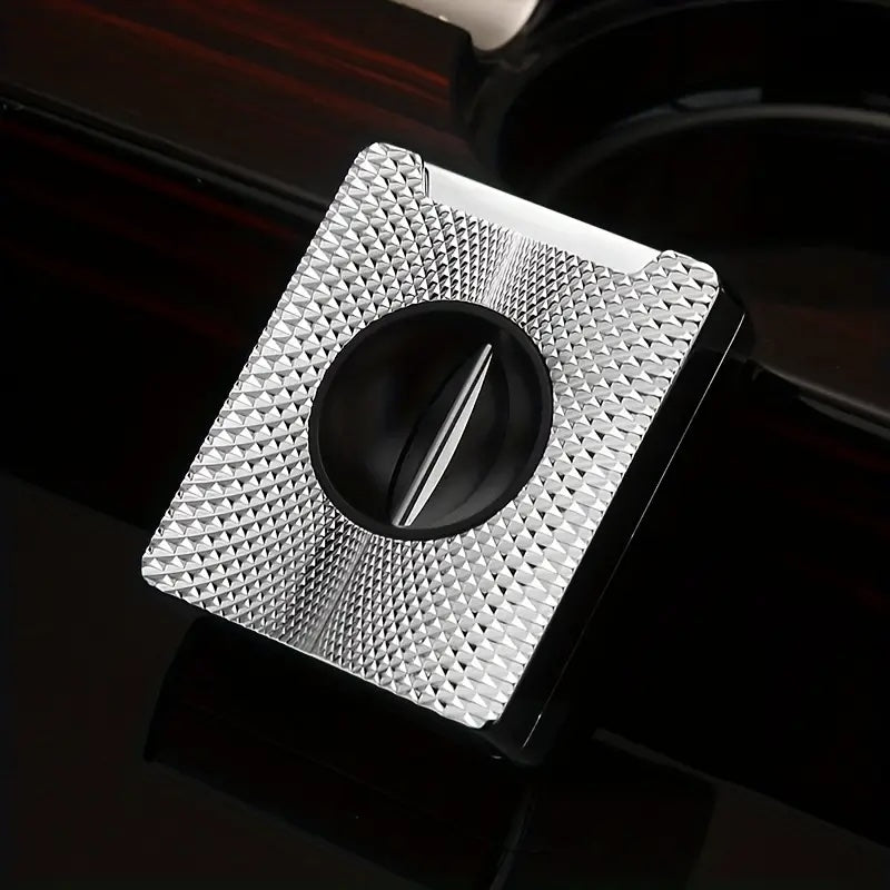 Stainless steel v -shaped cigar cutter