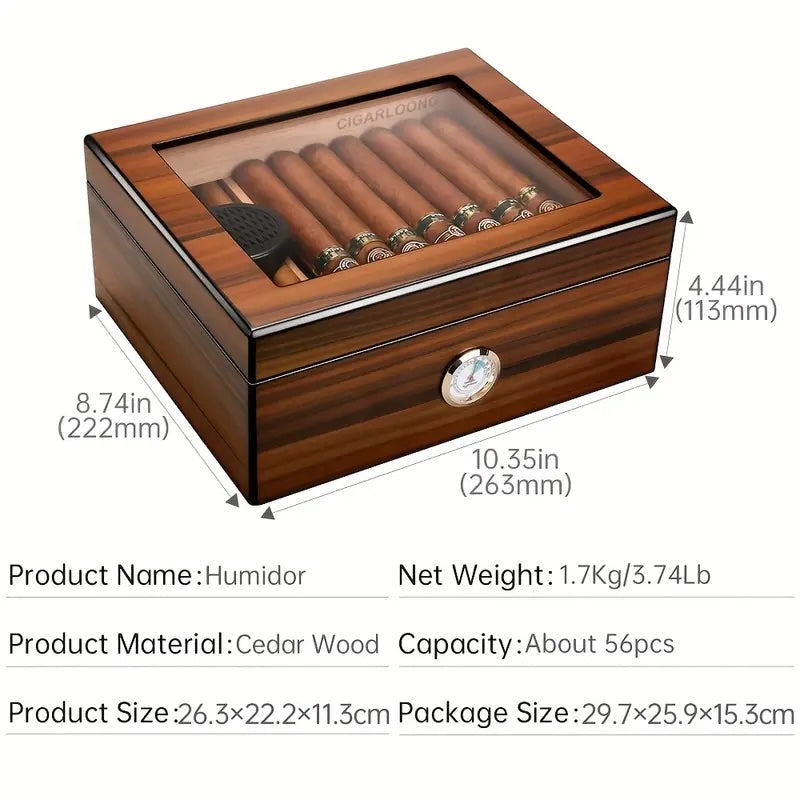 CIGARLOONG 's premium humidor box 