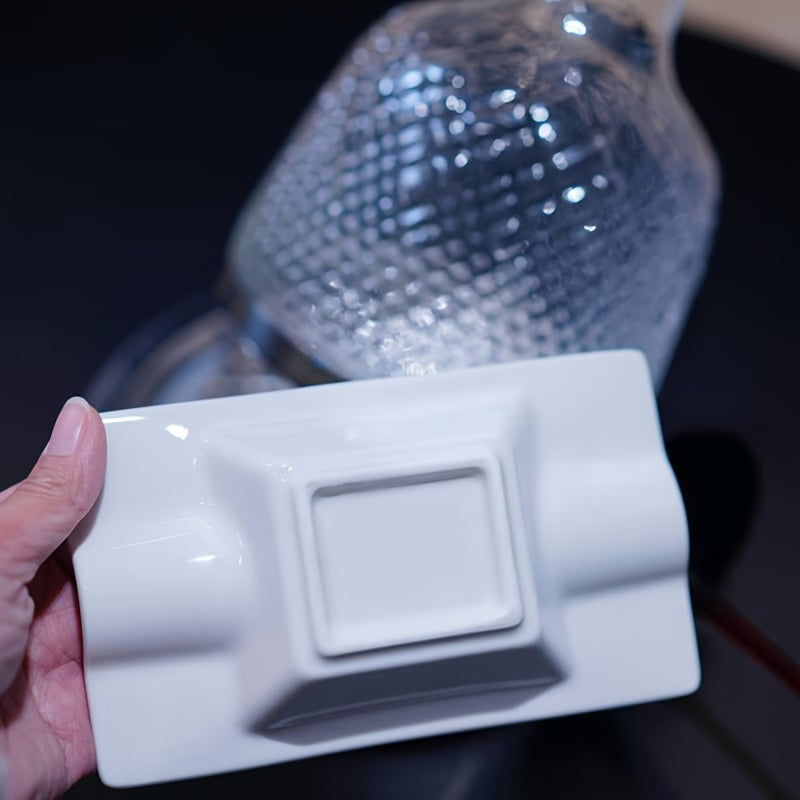 Ceramic Square Cigar Ashtray