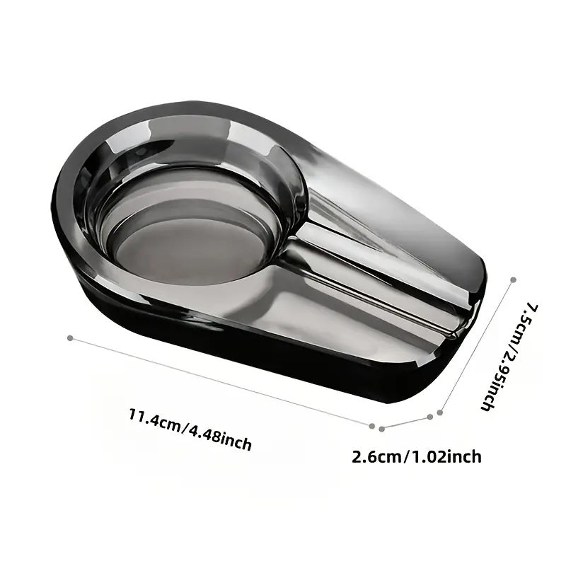 Luxuary crystal cigar ashtray