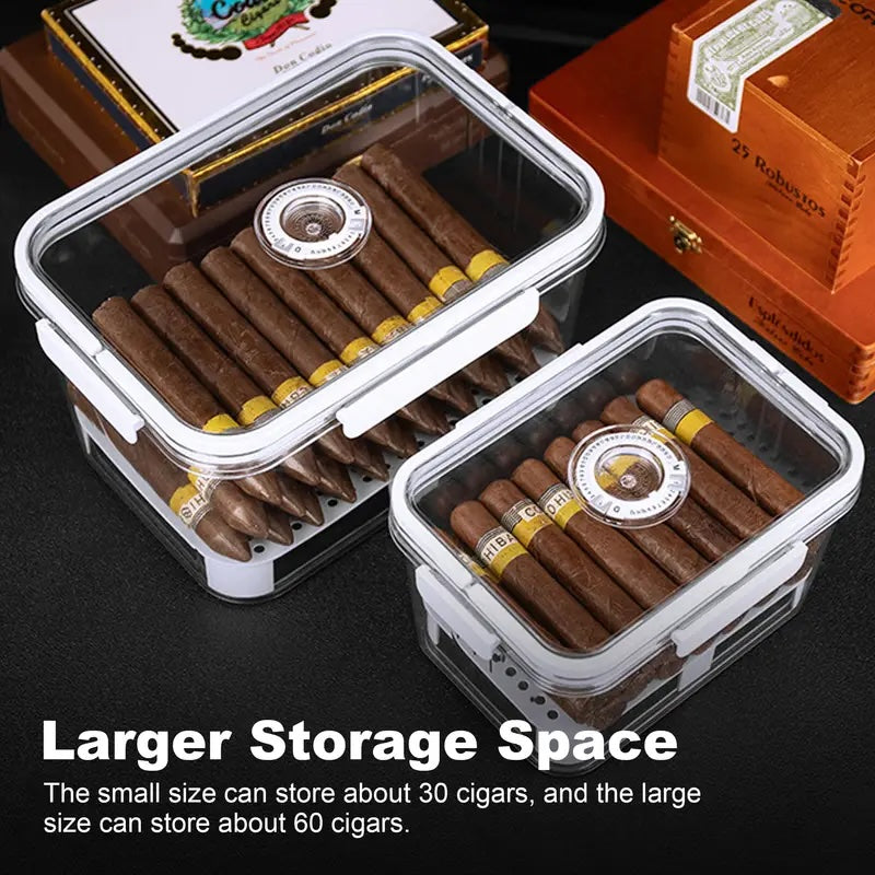 Transperrent Case cigar humidor