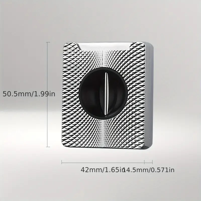 Stainless steel v -shaped cigar cutter