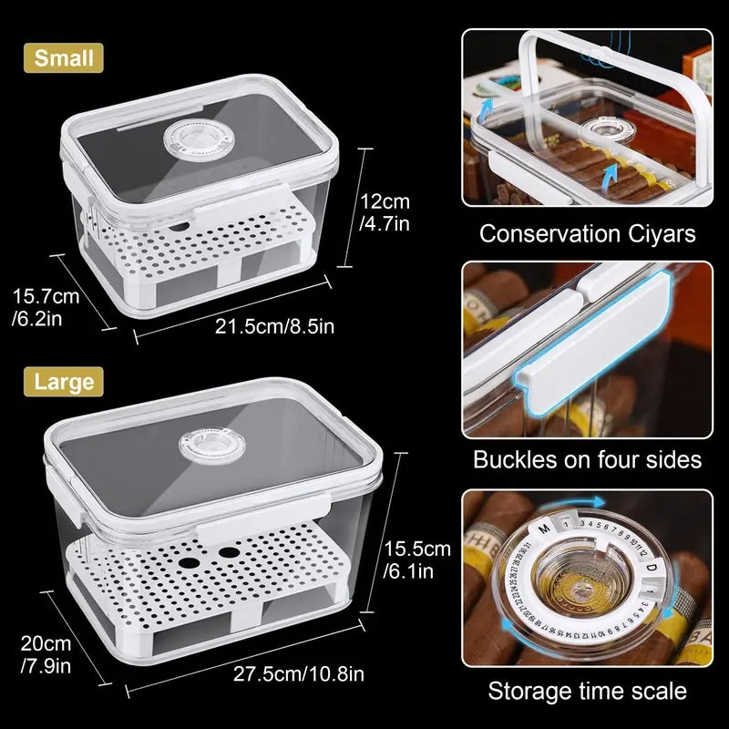 Transperrent Case cigar humidor