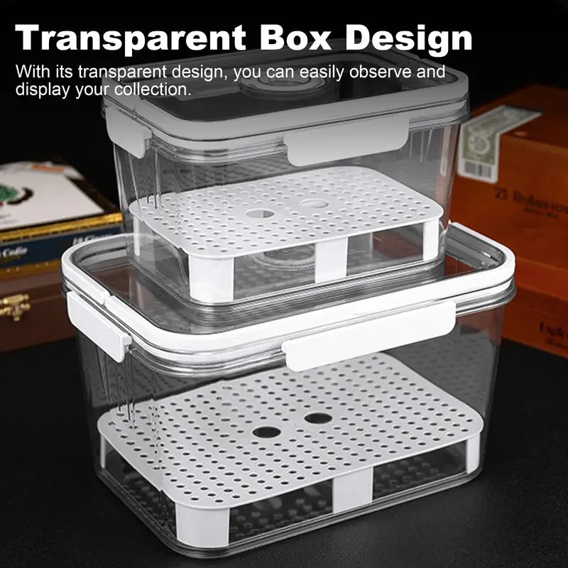 Transperrent Case cigar humidor
